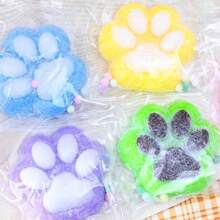 5 Pezzi di Giocattoli Appiccicosi a Forma di Zampa di Gatto, Giocattoli da Schiacciare a Forma di Zampa di Gatto, Palline di Pelo Appiccicose a Forma di Zampa di Gatto, Giocattoli Antistress Appiccicosi a Forma di Zampa di Gatto, Articoli Divertenti, Adatti per Adulti, Colori Casuali - Multicolore - Visualizzare 3