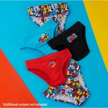 Marvel Spiderman Pants Multipack Of 5 Soft Breathable Toddlers Underwear Assorted Captain America Hulk Avengers - Multicolor - View 2