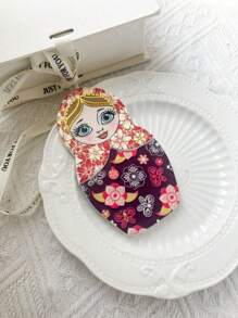 1 件可爱俄罗斯套娃装饰 3D 浮雕金箔装饰大尺寸树脂冰箱贴，适合装饰、节日、返校礼物 - 多色 - 查看 13