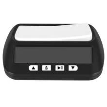 Chess Clock, Digital & Game , 3-In-1 Multipurpose Portable Professional Clock Black - Black - View 2