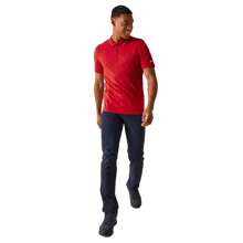 Regatta Polo Forley pour hommes (Danger Red)