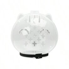 Transparent Breathable Cat Mask, Adjustable Cat Helmet, Cat Mask Headcover Anti-Licking Space, For Grooming