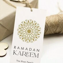 2 Stück Grußkarten und Anhänger, Mubarak Karten mit Goldfolie - Luxus Mubarak Karten - Schwarz und Gold Karten - E ID Karten, perfekt zum Geschenkverpacken und um als Geschenk zu verschicken