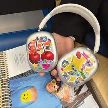 Cherry 图案美式保护套 适用于 Airpods Max 耳机 - 無色 - 查看 5