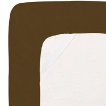 Luxurious Ultra Soft 3-Piece Bamboo Fiber Bed Sheet Set With Deep Pockets - Twin - Chocolate - View 4