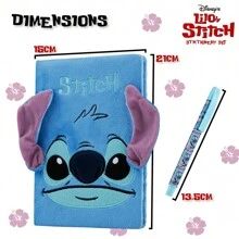 Disney Stitch 3D Notebook With Pen , Back To School Gifts - Blue - View 5