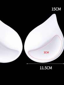 1 对运动聚拢文胸海绵垫、胸垫、丰胸产品、泡沫垫、胸罩杯、个人配饰
