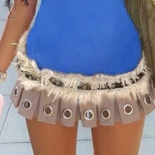New Y2K Style Fluffy Belts, Rope Tied Fuzzy Waist Belts, Personalized Versatile INS Popular Summer, School