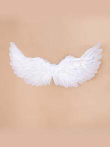 1pc Adult Angel Feather Wings Decor, Stage Performance, Photography Prop - Multicolor - View 5