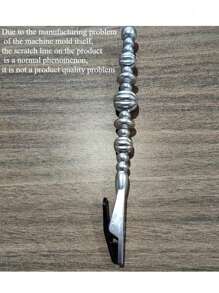 1pc Bracelet Helper Tool, Simple Jewelry Wearing Assist Tool, Versatile Jewelry Fastening Tool, Alloy Bracelet, Necklace & Watch Band Helper For Easy Closure, Stainless Steel Bracelet Helper Tool, Vintage Jewelry Fastener Gadget, Effortless Bracelet Application Aid For Handmade Bracelets