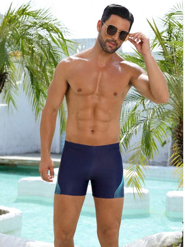 2025 New Arrivals 5" Quick Dry Swim Trunks Men Anti-Embarrassment Swimwear Swimming Equipment Thermal Spa Shorts Beach Holiday Swimming Trunk