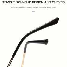 1pc Ultra-Light, Versatile Color-Changing Light Glasses With High-End Feel And Simple Hollow Frame Design. Stylish Glasses Frame For Girls, Zinc Alloy Free - Photochromic - View 7