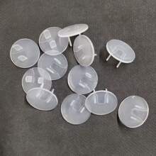 Copri prese, copri prese di sicurezza elettriche, copri prese anti-shock elettrico, copri prese elettriche per uso domestico USA, copertura di protezione per prese - trasparente - Visualizzare 1