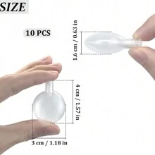 10pcs Replacement Squeakers For Dog Toys, 30/45mm Toy Noise Maker Plush Toy Repair Reed Insert Airbag Replacement For Dog Cat Toy Repair Round - Multicolor - View 3