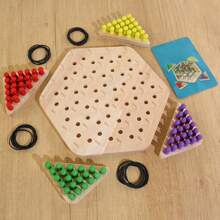 Chain Geometry Strategy Board Game - Multiplayer Interactive Puzzle Toy For Family Gatherings, Parties And Holiday Gifts - Multicolor - View 5