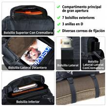 70L Hiking Backpack Camping Backpack Large Capacity Lightweight Travel Backpacks For Men - Black - View 3