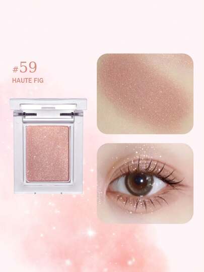 HOLIKA HOLIKA My Favorite Eyeshadow Palette 59 FIG | Mono Eyeshadow | Soft Neutral Gray Tones, Long-Lasting Pigmentation, With Shimmer, Watercolor Effect | Easy-To-Pair Eyeshadow Palette | Korean Cosmetics