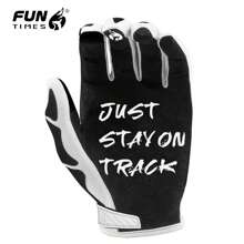 FUNTIMES 1 Pair Non-Slip & Durable Full Finger Outdoor Cycling Gloves - Multicolor - View 3