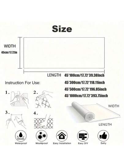 Ucdfi Roll Self Adhesive Wallpaper, Wand Stickers Bedroom ,Modern Minimalist Geometric Pattern Line Living Room TV Background Coffee Shop Restaurant Bar Hotel ation Stripe Wallpaper Paper view 7