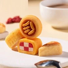 50 Peças Mini Enfeites de Comida, Réplicas Realistas de Alimentos, Enfeites Realistas Criativos de Alimentos, Modelos Realistas de Alimentos, Modelos de Pão, Bolo e Pastelaria, Decoração em Miniatura, Artesanato em Resina, Mini Itens Decorativos, Melhores Presentes de Sobremesas Realistas - Multicolorido - Visão 8
