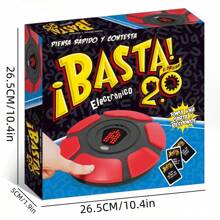 全新电子棋盘游戏 BASTA 2.0 FOTORAMA MEXICO 西班牙语密封 NIB，不含电池，全新数字游戏，适合全家人的棋盘游戏、家庭棋盘游戏、朋友聚会和成人游戏之夜，适合全家人的棋盘和纸牌玩具 - 彩色 - 查看 7