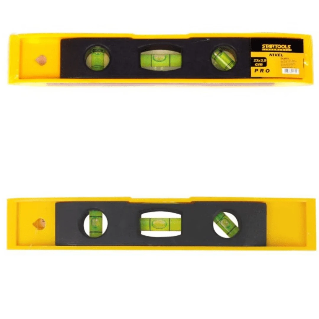 Level 3 plastic bubbles 23cm ruler plumb level floor wall alignment