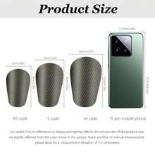 1 Pair Super Mini Football Shin Guards - Extremely Small Football Inserts - Super Lightweight & Comfortable Unisex Leg Guards