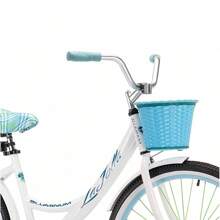 Kent 26" Women's, La Jolla Cruiser Bike, White - Apricot - View 7