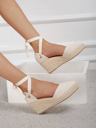 New Casual & Vacation Fashionable Comfortable Popular Thick Rope Platform Women Sandals
