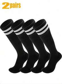 10 chiếc/5 chiếc/2 đôi/1 chiếc Tất bóng đá chuyên nghiệp cho trẻ em từ 3-16 tuổi, Tất thể thao mỏng và thoáng khí cho bé trai và bé gái, dài đến bắp chân, Ba lô đi học, quà tặng dự tiệc năm mới cho bạn bè. Thích hợp làm quà tặng ngày lễ tình nhân, quà tặng Giáng sinh, quà tặng năm mới và nhiều quà tặng lễ hội khác. - màu đen - Xem 12