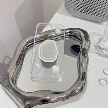 不对称 3D 金属镜面手机支架，适用于 、Android 手机的手机握把，生日、家人、朋友的礼物，推拉式手机握把，手机配件 - 異形鏡子 - 查看 9