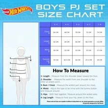 Hot Wheels Pyjama 2 Piece Summer Nightwear Set Short PJ Soft Breathable Lounge Wear Gift - Blue - View 5