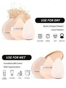 MAANGE ﻿ ﻿13Pcs Professional Soft Long Aluminum Tube Makeup Brushes With Storage Bag Christmas Gift Box+27pcs Powder Puff Accessories,Foundation Brush, Eyeshadow Brush, Eyebrow Brush, Blending Brush,Highlight Brush,Concealer Brush,Makeup Brush For Powder Liquid Cream,Makeup Tool With Soft Fiber For Easy Carrying,Brush For Travel,Christmas Theme Gifts For Women&Girls - 金色 - 查看 9
