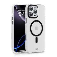 Funda Kbod Rainbow Case Transparente Con Sistema Magnético Para Telefono Celular - Negro - Ver 1
