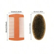 1pc Custom Name Premium Beard Care Comb Best Men Gift, Personalized Beard Grooming Kit, Men's Shaving Kit, Best Man Gift Beard Comb, Groomsmen Gifts, Christmas Gifts