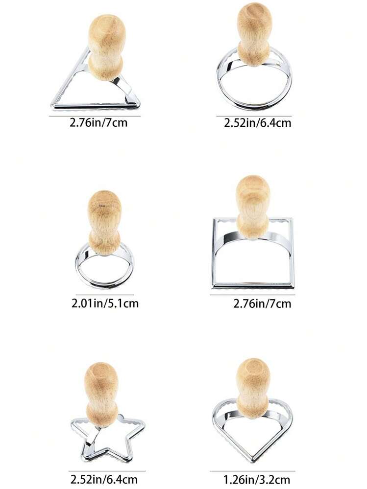 1 pieza Molde cortador de galletas navideñas, herramienta de horneado para galletas con relieve hechas en casa, masa para pasteles, envoltorio de masa para dumplings - cortador de galletas - Añade 2