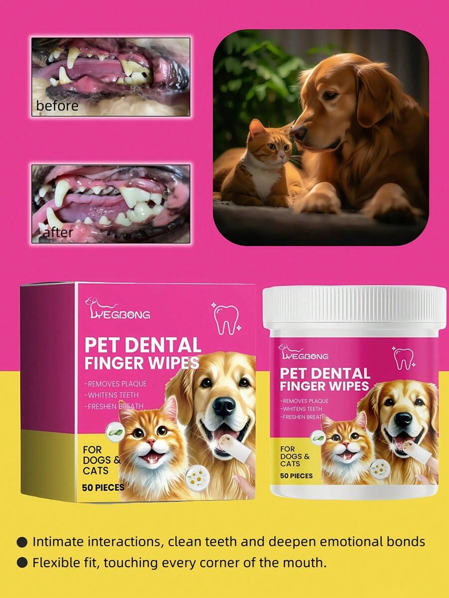 Active Pet Multifunctionele reinigingsdoekjes met chloorhexidine, voor