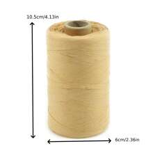 1 Rollo / 300m / 145g / 3mm de Ancho Hilo de papel de rafia para manualidades hechas a mano como sombreros, bolsos, pantallas de lámpara (Nota: Los productos hechos de papel de rafia son artesanías. No se pueden lavar.)