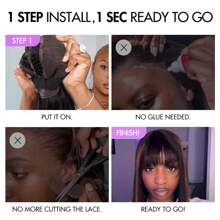 Krótkie Boby z ludzkich włosów z grzywką 14 cali Peruki bez koronki z przodu Dziewicze brazylijskie proste włosy bez kleju Peruka Bob wykonana maszynowo Włosy ludzkie dla kobiet Kolor naturalny