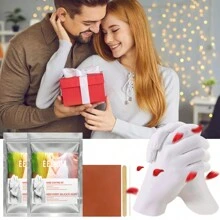 Create A Unique Souvenir - To Give And The Perfect Gift For Couples And Families - Anniversaries, New Years, Valentine's Day Gifts With Our 3D DIY Plaster Statue Hand Cast Kit