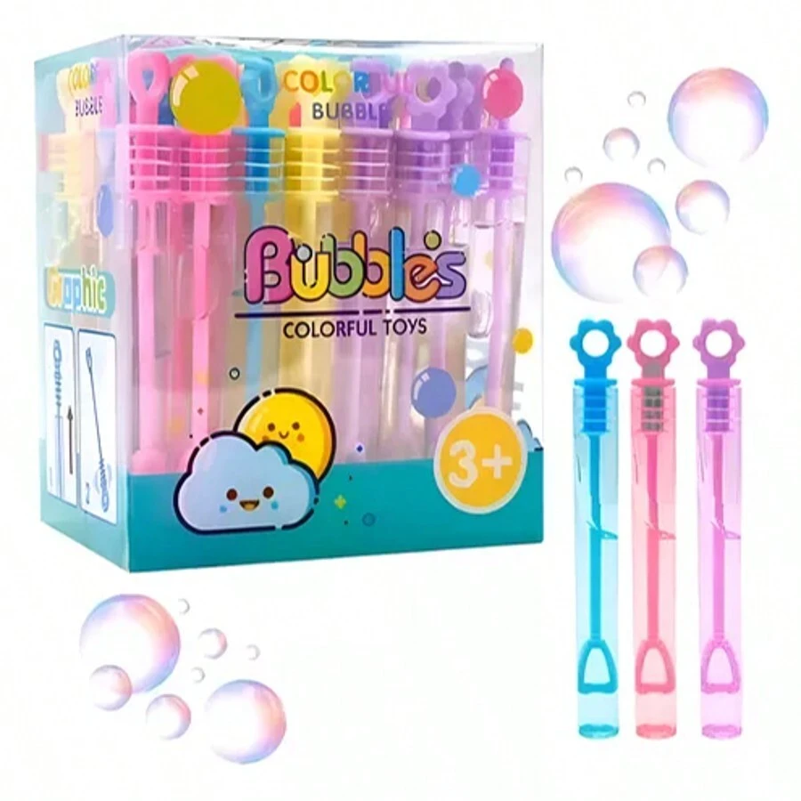 48 Heart Shaped Gel Bubble Tubes In Different Colors Party Event Wedding