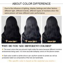 13x4 合成蕾丝前假发，波浪卷发蕾丝前假发，预先拔毛，无需胶水，26 英寸，女士即戴假发，适合初学者