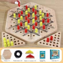 Chain Geometry Strategy Board Game - Multiplayer Interactive Puzzle Toy For Family Gatherings, Parties And Holiday Gifts - Multicolor - View 11