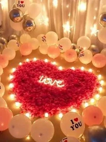 2000/1000/500Pcs Artificial Fake Rose Petals Colorful Simulation Silk Rose Petal For Valentines Day Wedding Party Romantic Decoration