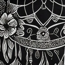 2/3pcs 3D Black And White Flower Dream Catcher Print Duvet Cover Set Black Series Bedding Set Cozy Bedroom Decor (Size 135x200 Only 1 Pillowcase)