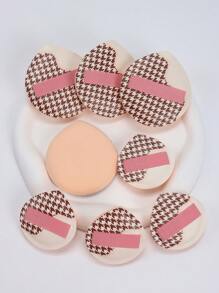 2/4/6/8/10 件装棉花糖化妆海绵，包括气垫粉扑、非乳胶混合海绵和粉底粉扑，适用于液体粉底、粉底和遮瑕膏，适合所有皮肤类型 - 彩色 - 查看 4