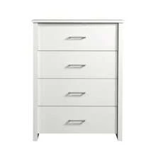 Mainstays Hillside 4-Drawer Dresser, Espresso Finish - White - View 6