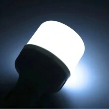 Linterna recargable por USB para exteriores, bombillas LED, farol portátil para iluminación nocturna, luz de alta luminosidad con gancho, para emergencias, aventura, camping, pesca