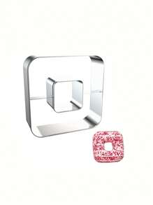 1 szt. Stal nierdzewna Czekoladowy pączek, kwiat i serce w kształcie DIY Formy do ciasteczek/ciasteczek do pieczenia