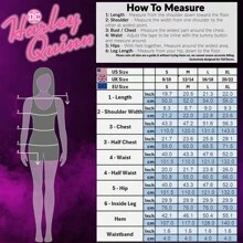 DC Comics Harley Quinn Long Pyjama Set Soft Breathable Loungewear Gift - Multicolor - View 5